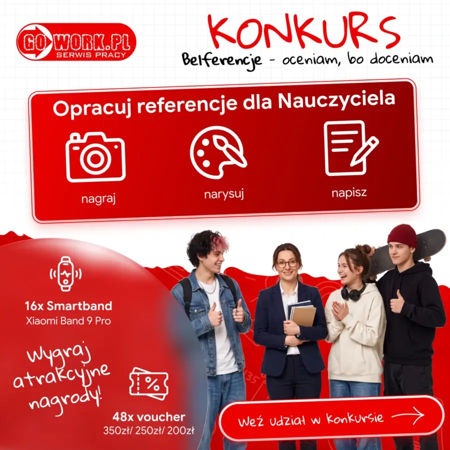 Konkurs Belferencje – wystaw ocenę nauczycielowi! Zasady i cel